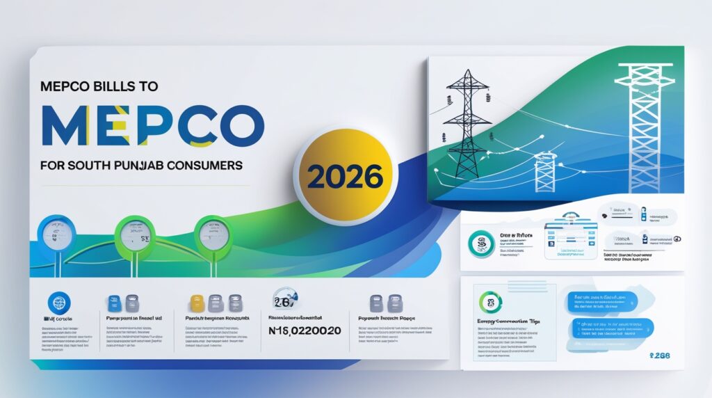 MEPCO Bill: The Complete Guide for South Punjab Consumers in 2026 2 Phoenix 10 A highdefinition graphic illustration with bold fon 1