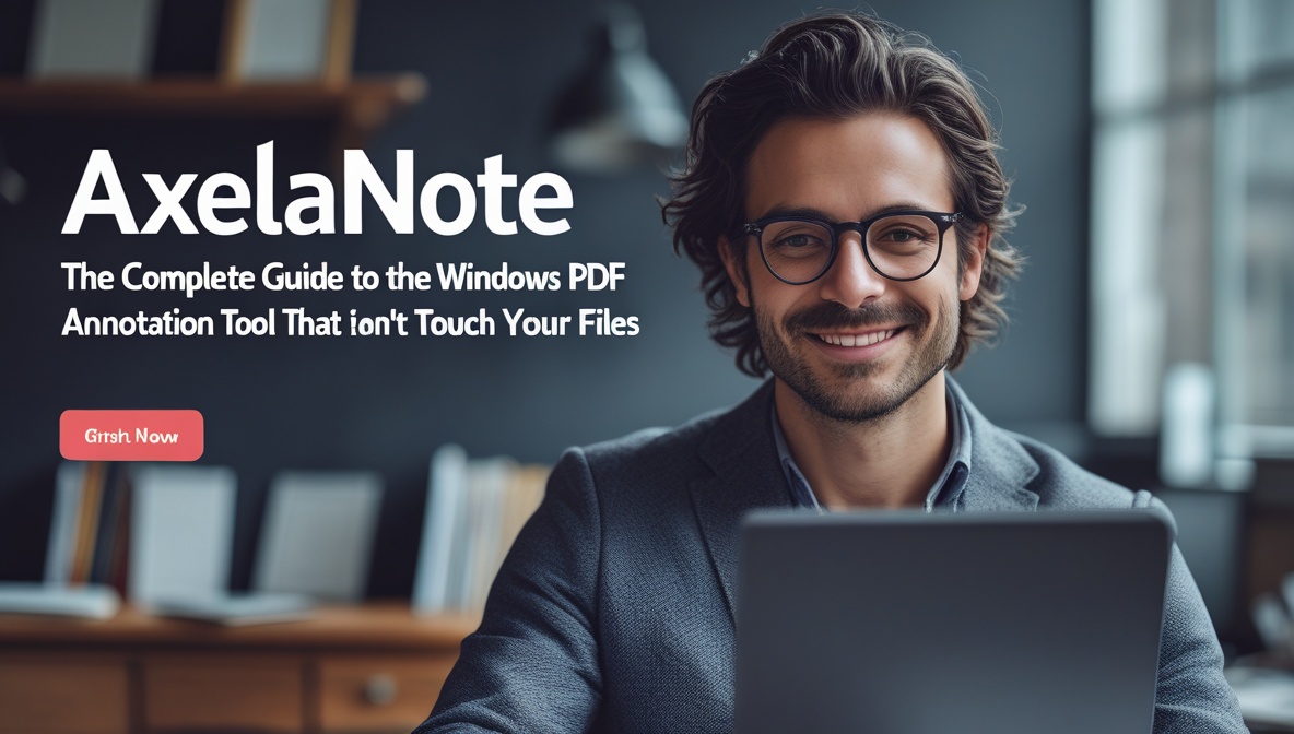 AxelaNote: The Complete Guide to the Windows PDF Annotation Tool That Doesn't Touch Your Files